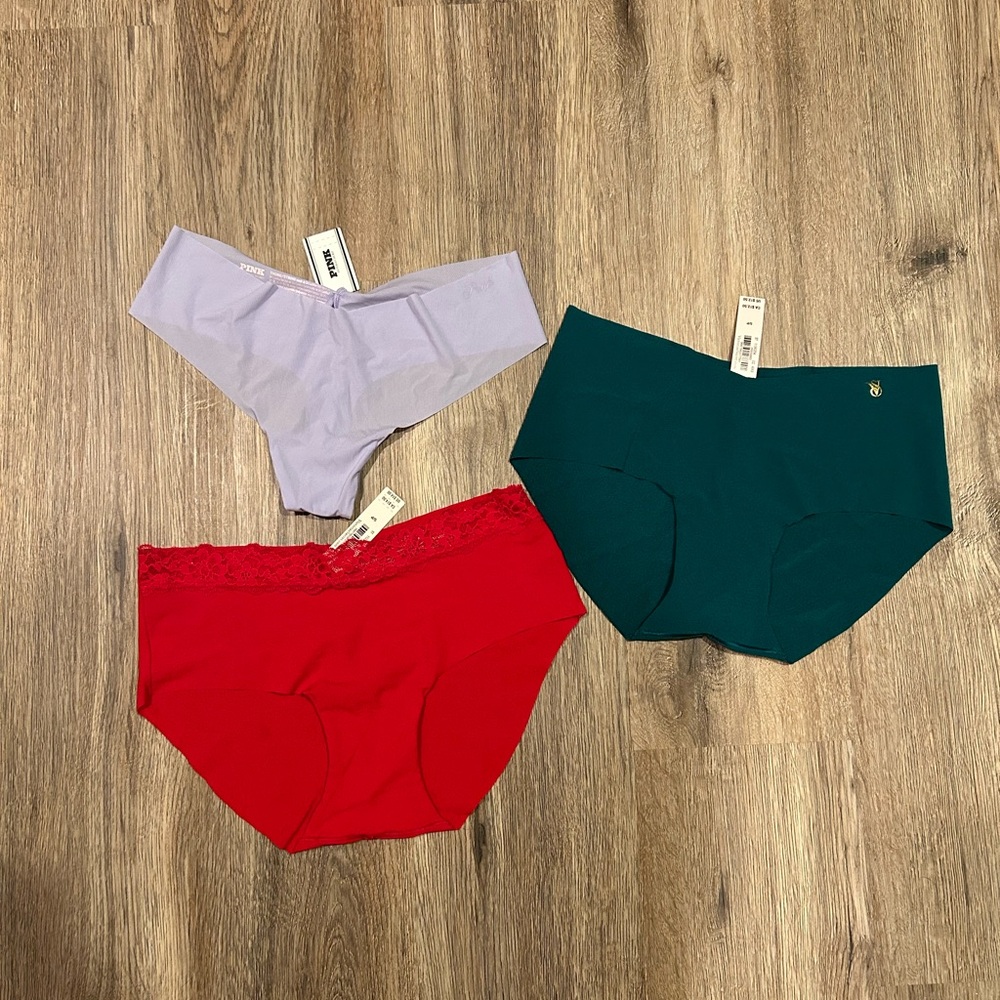 NWT Victoria Secret Panties Set of 3